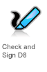 Check and Sign D8