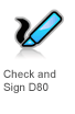 Check and Sign D80 and D84